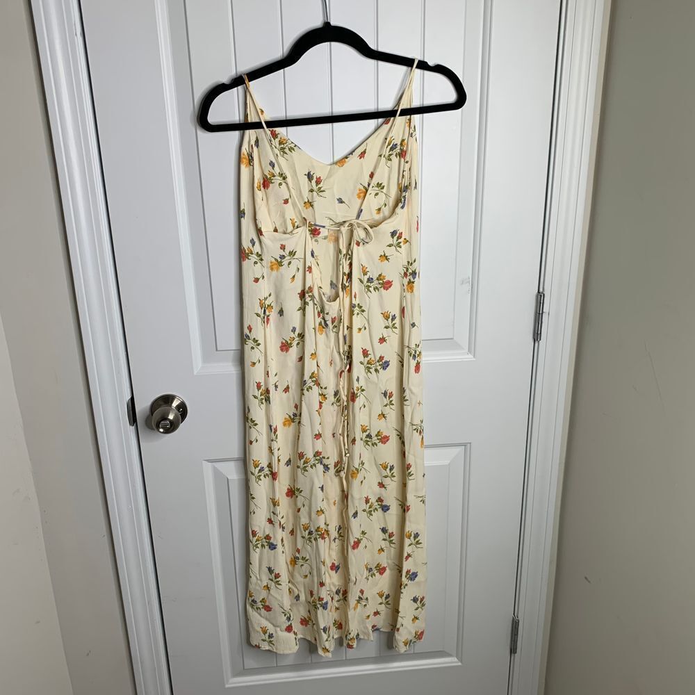 Reformation Floral Maxi Dress Cottagecore‎ Romantic Summer Slip Dress Large - Picture 4 of 8